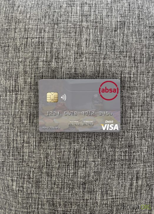 Seychelles Absa Bank Seychelles carte de débit visa photolook recto